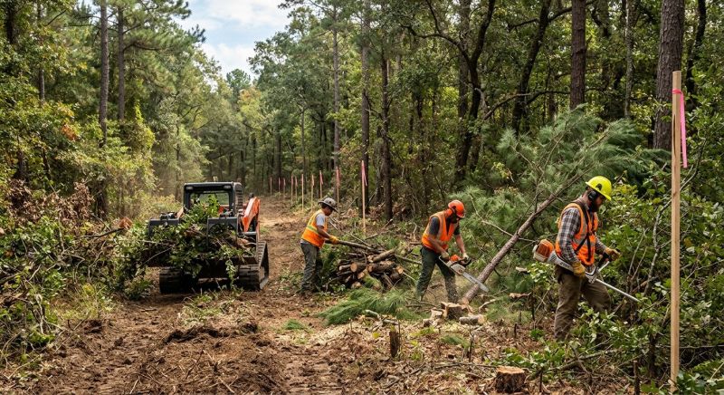 Easement Land Clearing in Utah County, UT