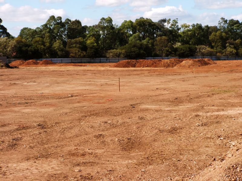 Cleared Site Ready for Construction
